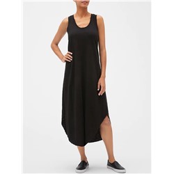 Scoopneck Tank Midi Dress
