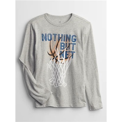 Kids Long Sleeve Graphic T-Shirt