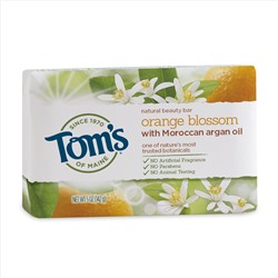 Tom's of Maine Beauty Bar Soaps, Orange, 5 Oz