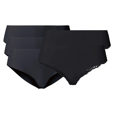 ESMARA® Lingerie ESMARA® Lasercut-Hipster Damen, 5 Stück, 2x mit eleganter Spitze, mit Elasthan