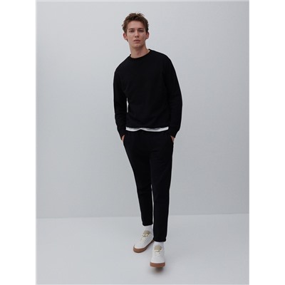 Klassisch geschnittenes Basic-Sweatshirt