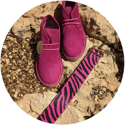 AB.Z. SAFARY MAGENTA+CINTURON BOLSOS (150)-16 (6) АКЦИЯ