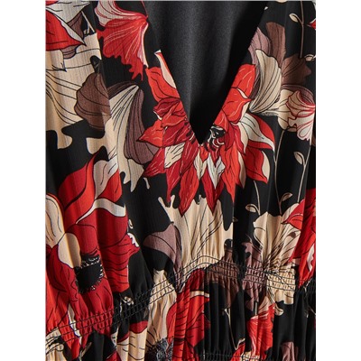 Gemustertes kleid