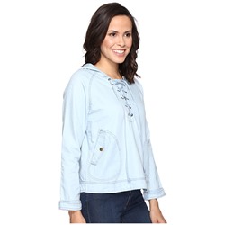 Long Sleeve Short Hooded Jacket