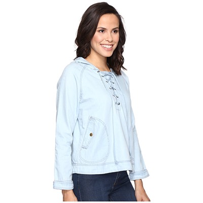 Long Sleeve Short Hooded Jacket