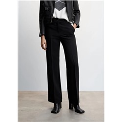 Pantalón palazzo fluido -  Mujer | MANGO OUTLET Melilla