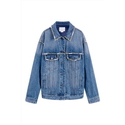 Chaqueta vaquera Azul