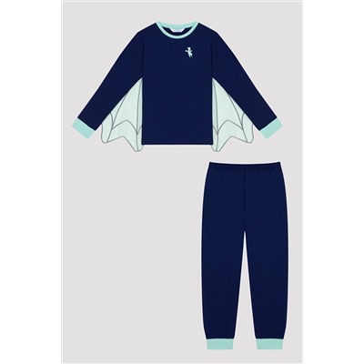 Penti Erkek Çocuk Dragon Wings Uzun Kollu Pijama Takımı PNRJYDP023SK-PR19