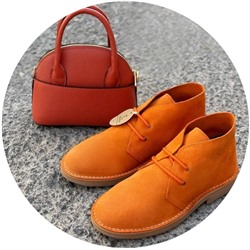 AB.Z. SAFARY mandarina+Ab.Zapatos PELLE Peque (550) АКЦИЯ