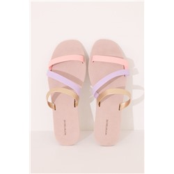 Zapatillas casa tiras cruzadas