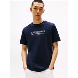 Tommy 1985 Stripe Logo T-Shirt