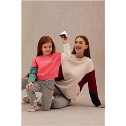 Kız Çocuk Pembe Sweatshirt