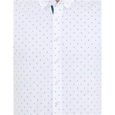 Lacivert Slim Fit Uzun Kollu Gömlek