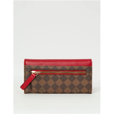 DIAMOND LARGE FLAP WALLET
