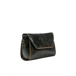 Bandolera de piel Verde oscuro - Firenze Artegiani