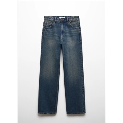 Jeans rectos tiro medio
