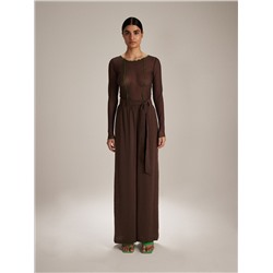 Langärmlige Bluse im Slim-Fit