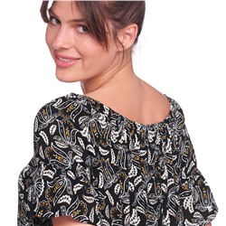 Damen Kleid mit Carmenausschnitt