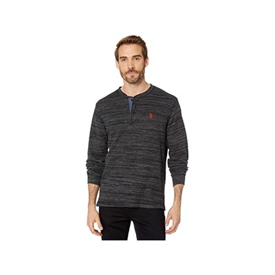 U.S. POLO ASSN. Space Dye Thermal Henley