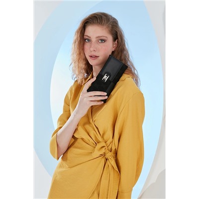 Pierre Cardin Siyah Kadın Cüzdan 06PO22Y1405