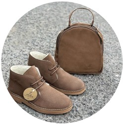 AB.Z. 3612/2 Vison С ДВОЙНЫМИ ШНУРКАМИ+AB.Z · Pelle · mochila serraje (610) АКЦИЯ