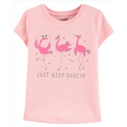 4th Of July Kitty Jersey Tee