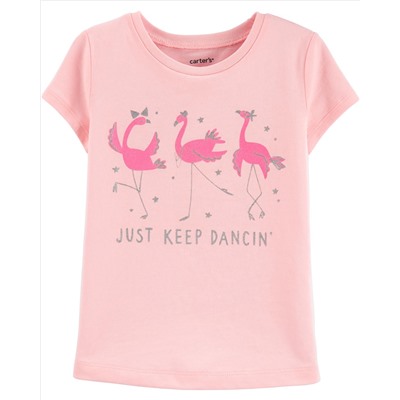 4th Of July Kitty Jersey Tee