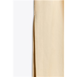 CONTRAST MIDI DRESS