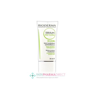 Bioderma Sébium Mat Control Soin Hydratant Anti-Brillance 30ml