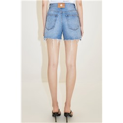 Short vaquero Azul