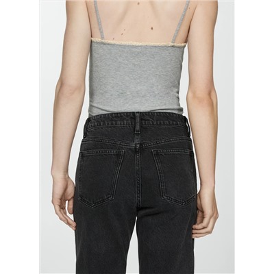 Jeans Mom2000 mom tiro alto