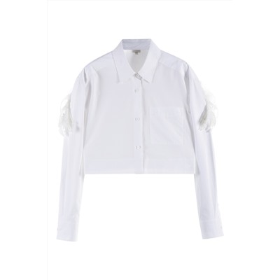 Camisa corta Blanco