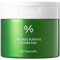 [DR. CEURACLE] Тонер-пэды для лица ЧАЙНОЕ ДЕРЕВО успокаивающие Tea Tree Purifine Toner Pad, 60 шт