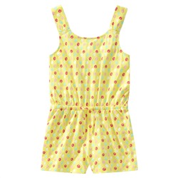 Mädchen Jumpsuit mit bunten Pünktchen