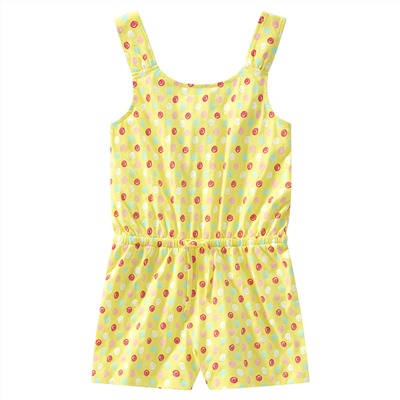 Mädchen Jumpsuit mit bunten Pünktchen