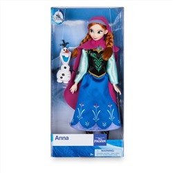 Anna Classic Doll with Olaf Figure - 11 1/2''
