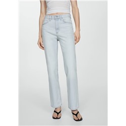 Jeans rectos tiro medio