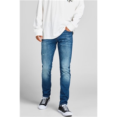 Vaquero slim fit de algodón orgánico Azul