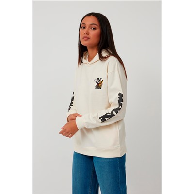 Sudadera con capucha Mickey y Pluto Disney Crudo