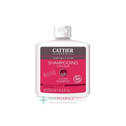 Cattier Shampooing Couleur Sans Sulfate BIO 250ml