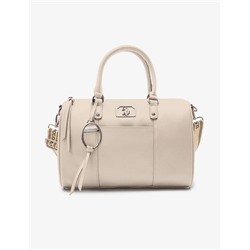 SOLID SWIFTY SATCHEL BAG WITH CROSSBODY STRAP