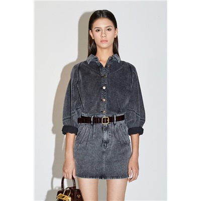 Chaqueta vaquera Negro