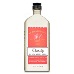Aromatherapy PEPPERMINT ROSEMARY Body Wash and Foam Bath
