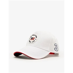 MENS USPA CIRCLE RUBBER LOGO HAT