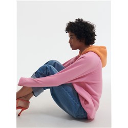 Kapuzenjacke aus Sweatjersey