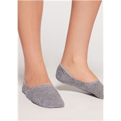 Unsichtbare Socken aus Leinen und Viskose