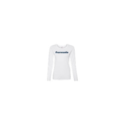 UA #NursesUnite Women's Fitted Long Sleeve Tee