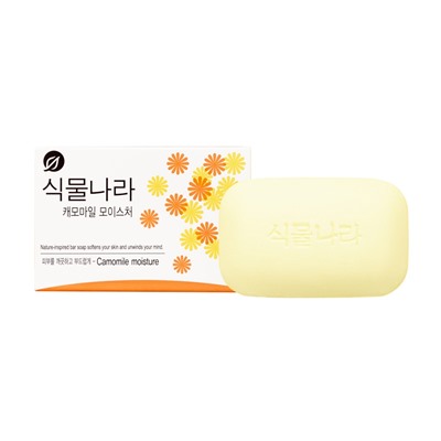 LION Botanic Nation Camomile moisture Туалетное мыло с экстрактом ромашки 100г