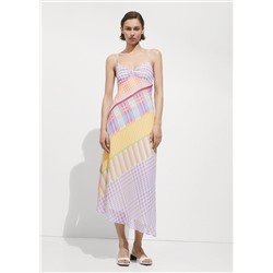 Vestido estampado tirantes