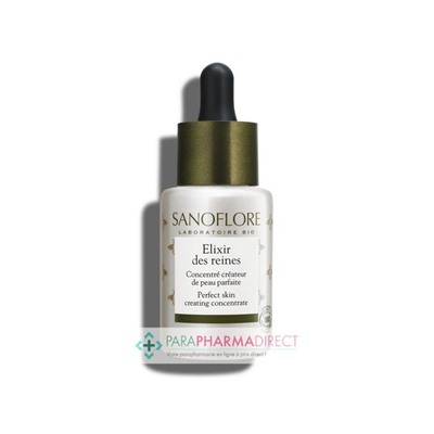 Sanoflore Elixir des Reines - Concentré Créateur de Peau Parfaite BIO 30 ml
